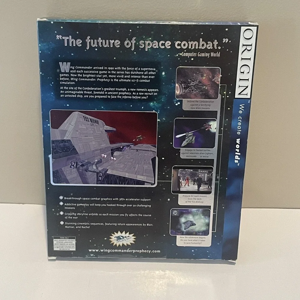 Wing Commander Prophecy  - Origin Museum - Big Box PC
